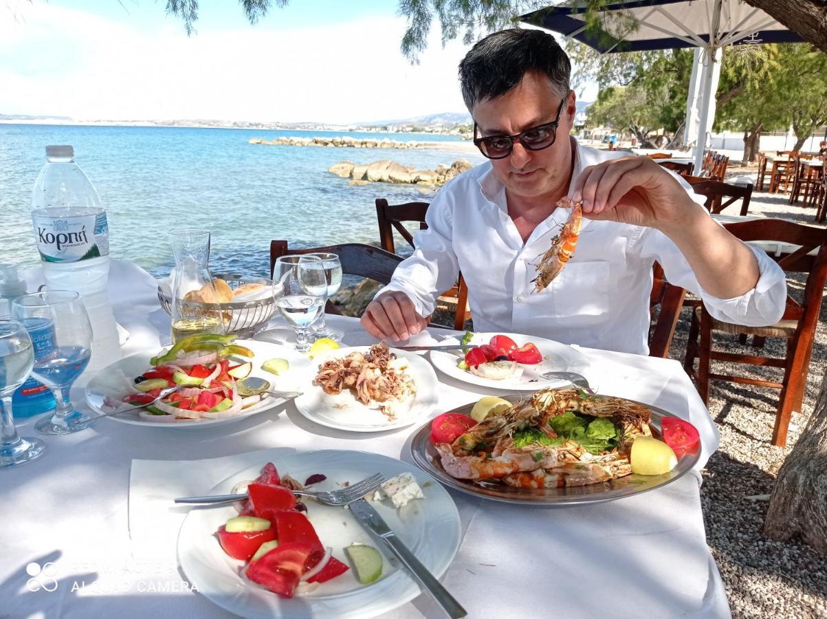 Perigiali Beach Apartment - 2 Free Bikes Perigialion المظهر الخارجي الصورة